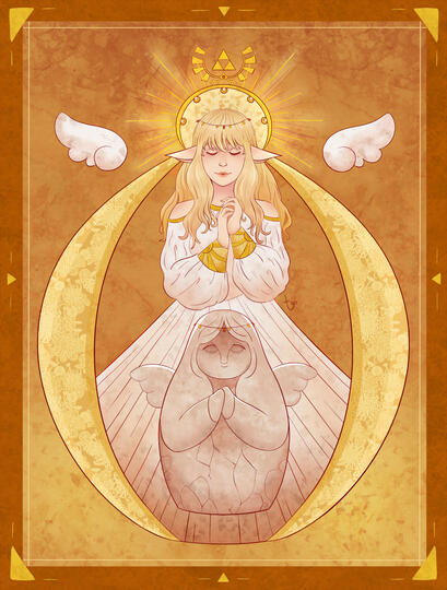 full body, flat color, +abstract bg, +large prop