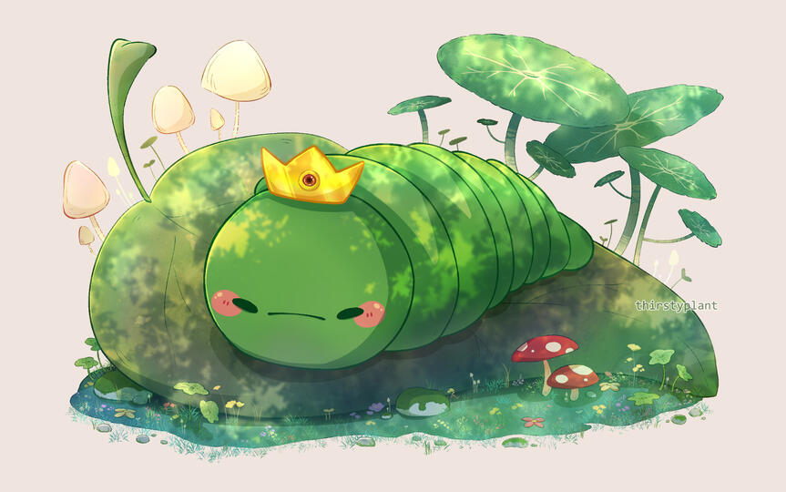 chibi, full render, +full scenery